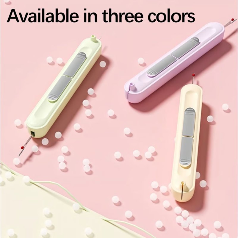 Automatic Needle Threader - 2 in 1 Threading and Thread Removal Tools