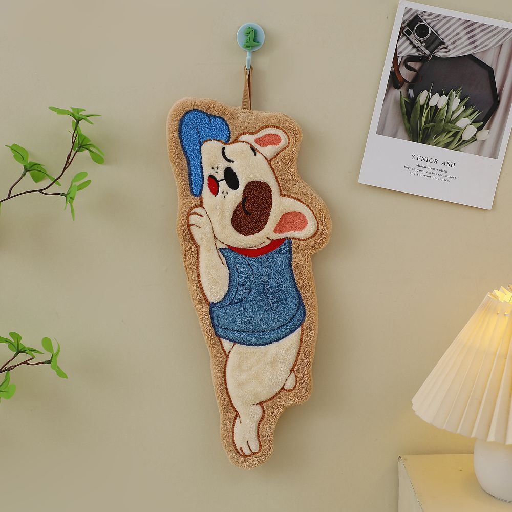 Adorable Dog Hand Towels - H552