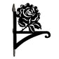 Flower Metal Hanging Bracket Plant Stand PS139