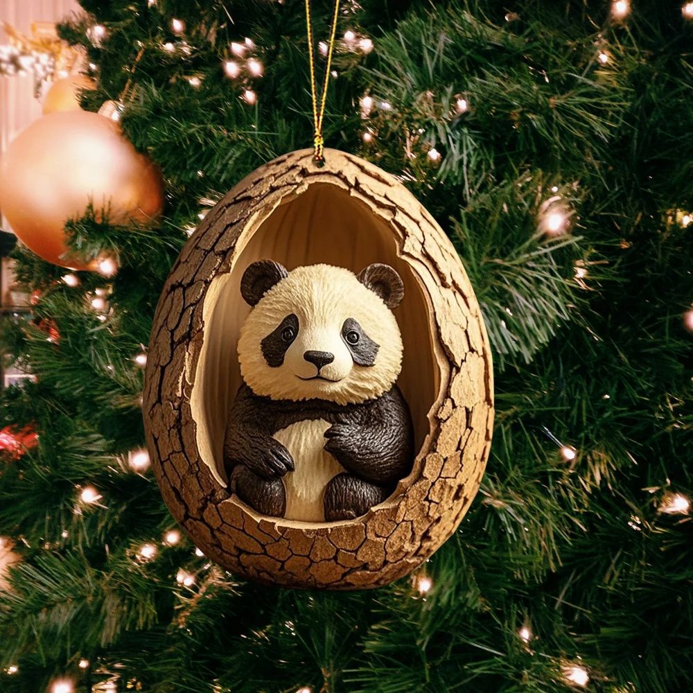 Panda - Animal Christmas Ornament CH093