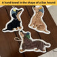 Adorable Dog Hand Towels - Brown Dachshund