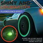 50PCS Glow-in-the-Dark Car Tire Valve Cap Set