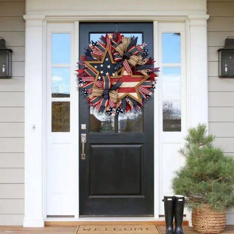 American Patriotic Star Wreath