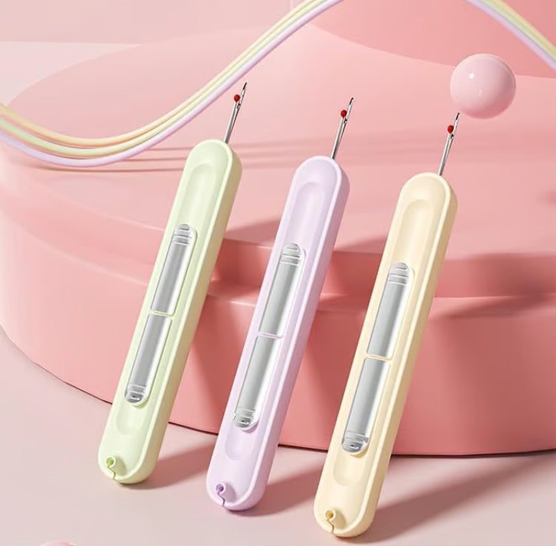 Automatic Needle Threader - 2 in 1 Threading and Thread Removal Tools