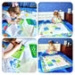 Water Doodle Mat, Aqua Painting Drawing Mat Mess Free Learning Toy Mat