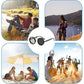ND9 Adjustable Polarized Sunglasses - 9-Level Dimming UV400 Retro Round Shades