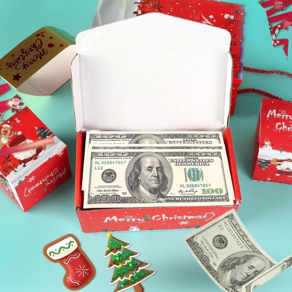 Surprise Gift Box Explosion Unique Folding Bouncing Red Envelope Cash Box