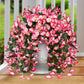 Artificial Faux Hanging Flowers Plants - UV resistant, Waterproof, Windproof