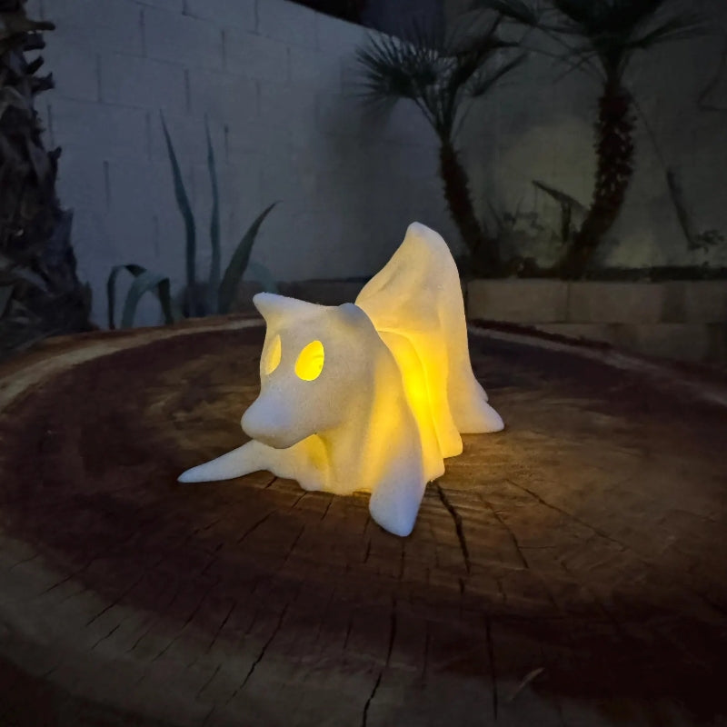 Glowing Ghost Dog