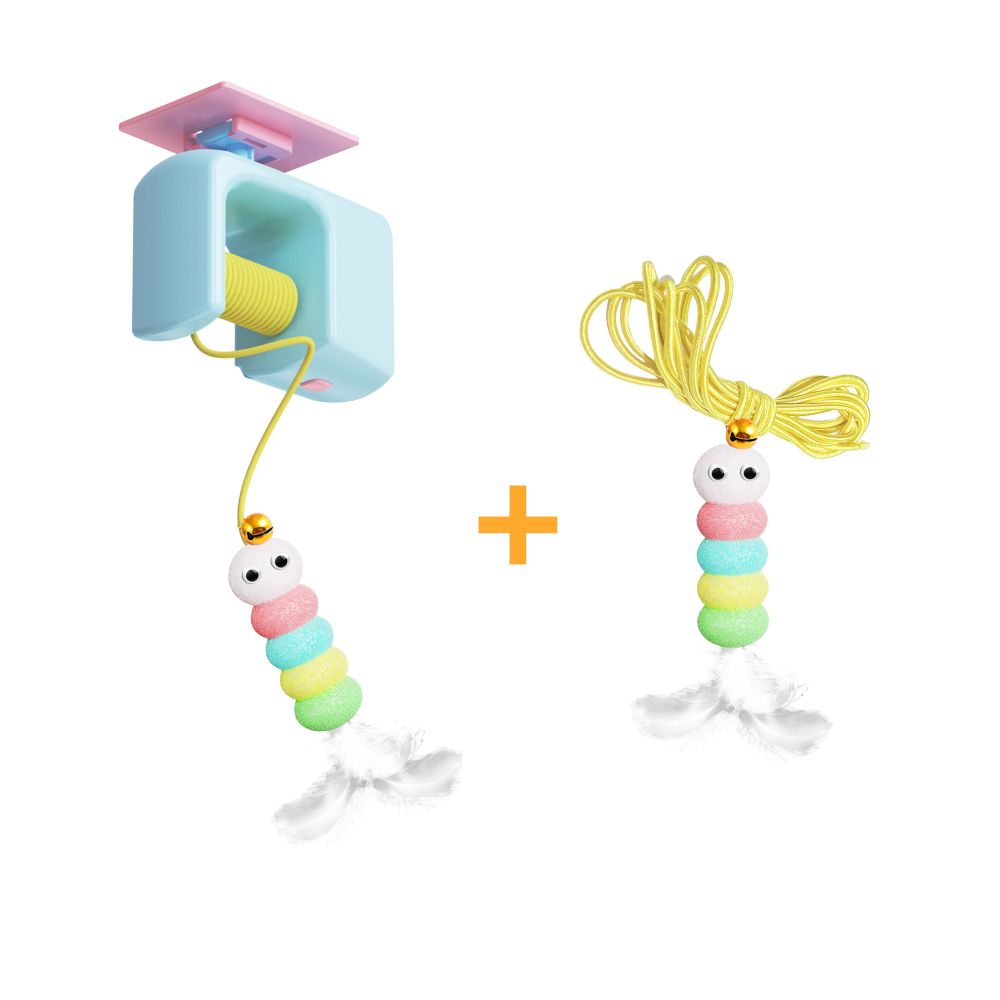 Automatic Electric Cat Teaser Toy With Rising & Falling Motion