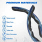 Carbon Fiber Silicone Anti-Slip Car Steering Wheel Cover Universal Fit