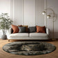 Mystic Wolf Cave - 3D Illusion Round Rug - H635