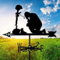Memorial Fallen Soldiers Stainless Steel Weathervane MW120