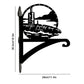Submarine Metal Hanging Bracket Plant Stand PS070