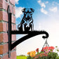 Staffordshire Bull Terrier Dog Metal Hanging Bracket Plant Stand PS141