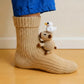 3D Knit Animal Socks