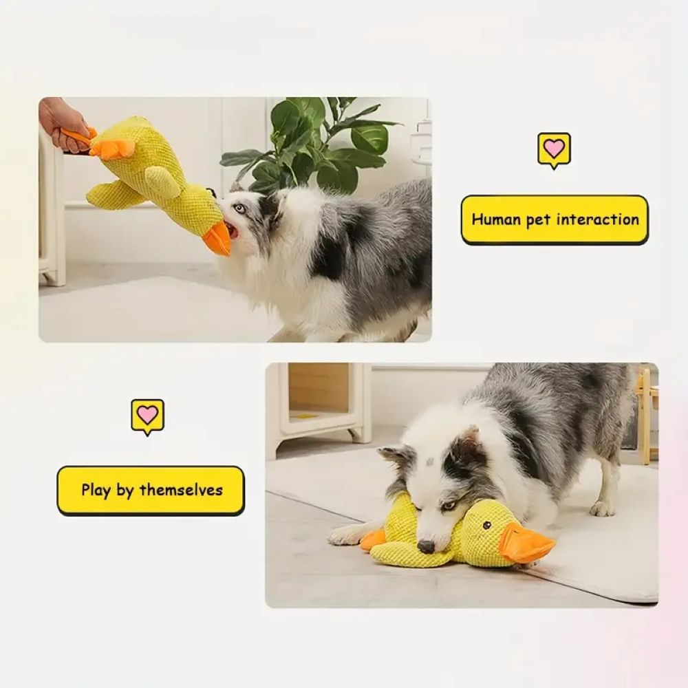 Calming Duck Plush Toy For Dogs – Anxiety Relief & Comfort Toy