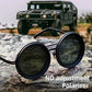 ND9 Adjustable Polarized Sunglasses - 9-Level Dimming UV400 Retro Round Shades