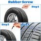 Tire Repair Vacuum Rubber Nails Kit