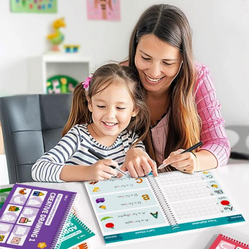 TraceTrekim Workbook: Fast-Track Young Minds