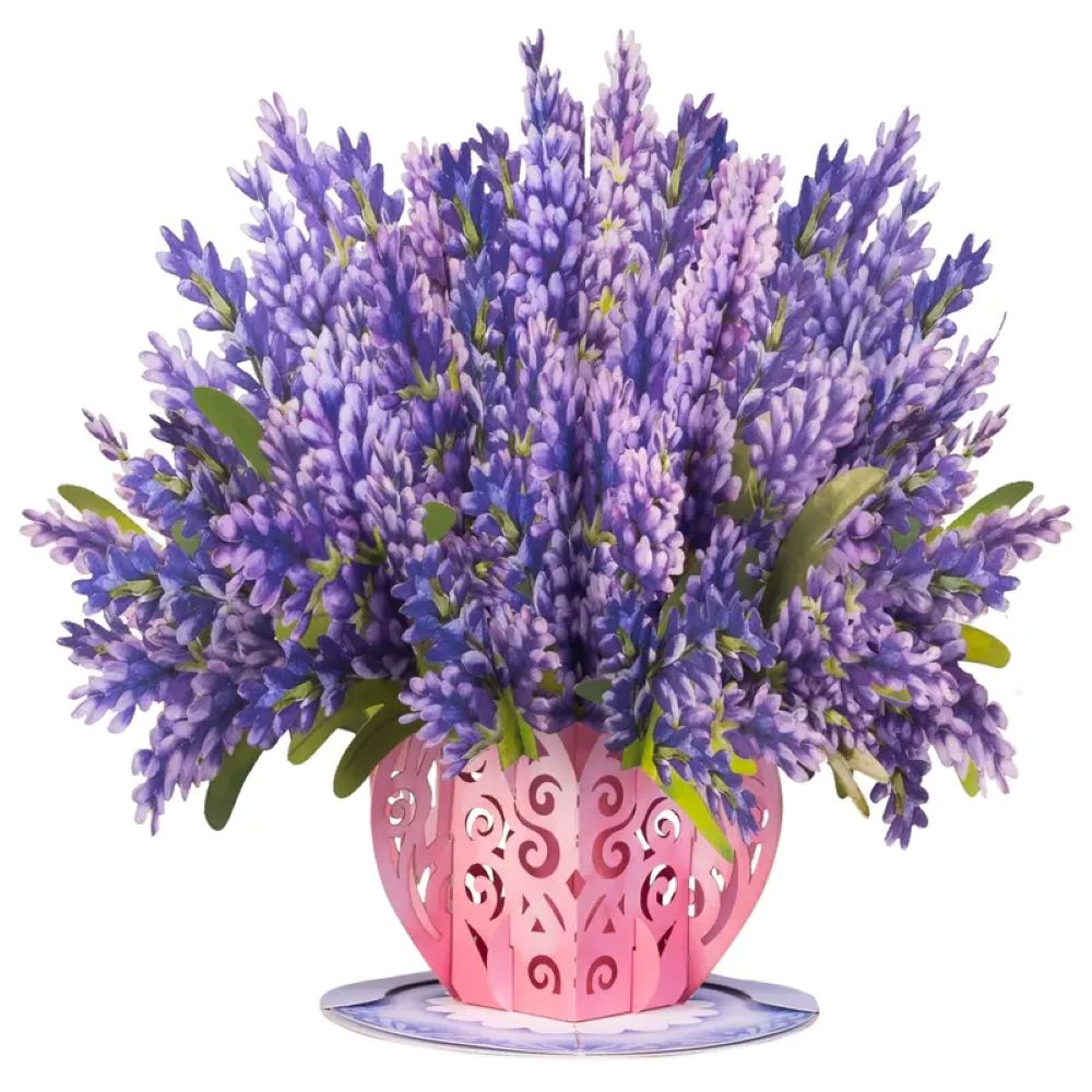 Paper Love Flower Bouquet Pop-Up Card
