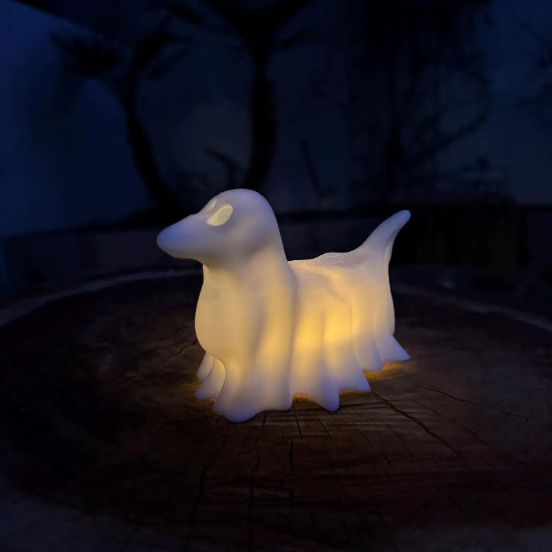 Glowing Ghost Dog