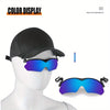 Polarized Clip Cap Sunglasses