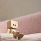 Charming Little Wooden Figure That Sways with 12PCS Magnetic Expressions