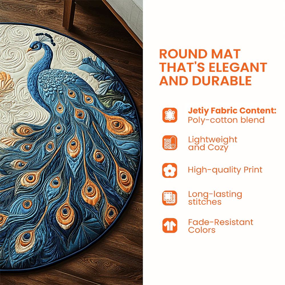 Jolly Workshop - Christmas Round Rug - H487