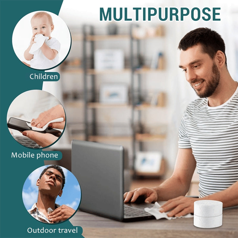 Compressed Towel Tablets