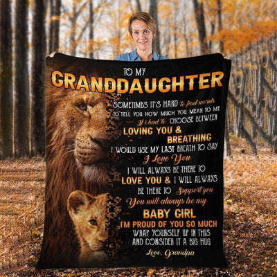 I'M Proud Of You So Much - A322 - Lion Premium Blanket