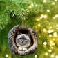 British Shorthair Cat - Animal Christmas Ornament CH060