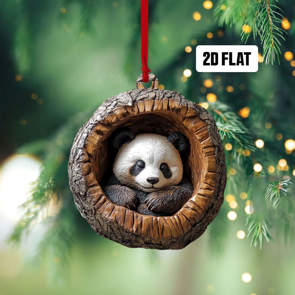Panda - Animal Christmas Ornament CH072