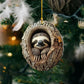 Sloth - Animal Christmas Ornament CH073