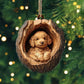 Goldendoodle Dog - Animal Christmas Ornament CH113