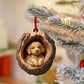 Goldendoodle Dog - Animal Christmas Ornament CH113