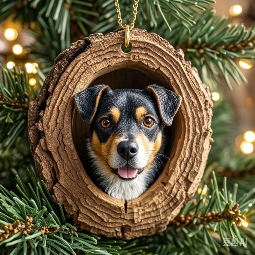 Cute Dog - Animal Christmas Ornament CH120