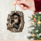 Monkey - Animal Christmas Ornament CH133