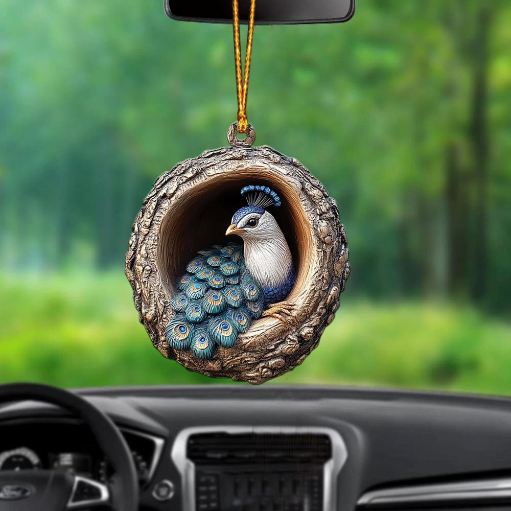 Peacock - Animal Christmas Ornament CH137