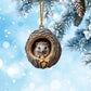 Hedgehog - Animal Christmas Ornament CH139