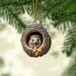 Hedgehog - Animal Christmas Ornament CH139