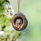 Hedgehog - Animal Christmas Ornament CH139