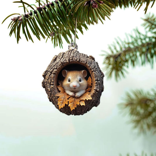 Hamster - Animal Christmas Ornament CH145