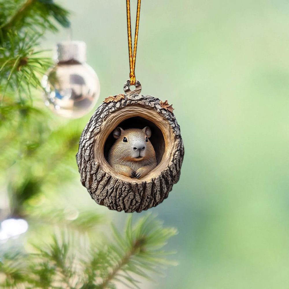 Capybara - Animal Christmas Ornament CH148