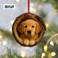 Golden Retriever - Animal Christmas Ornament CH159