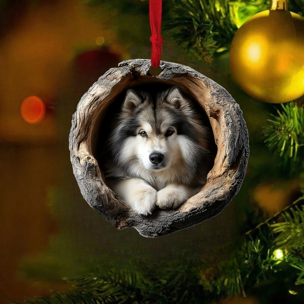 Alaskan Malamute - Animal Christmas Ornament CH166