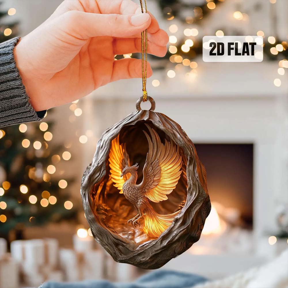 Phoenix - Animal Christmas Ornament CH225
