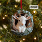 Goat - Animal Christmas Ornament CH231