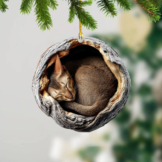 Oriental Shorthair Cat - Animal Christmas Ornament CH253