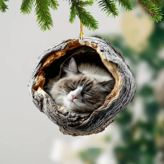 Ragdoll Cat - Animal Christmas Ornament CH257